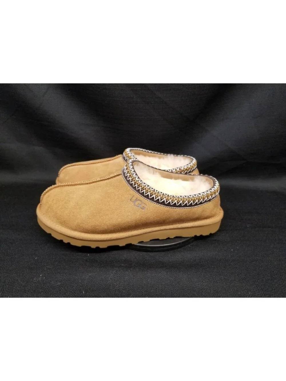 UGG Men's Tasman II Slippers Suede Chestnut Size 7 NEW IN BOX!